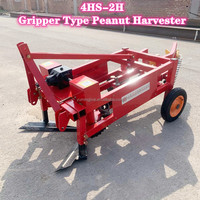 Tracteur 2 Rangées Peanut Digger Ground Nuts Harvester Peanut Digger à vendre