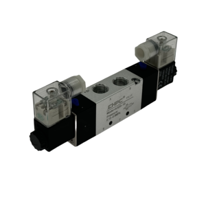 Válvula neumática tipo <span class=keywords><strong>Airtac</strong></span> 4V120 4V220 4V320 4V420 Válvula solenoide de doble bobina 4V320-10 - Product Image 1