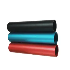 Custom Made CNC Turning Drilling Round Anodized Alloy Extruded Aluminum 6061/6063 Multicolour Tube Pipe