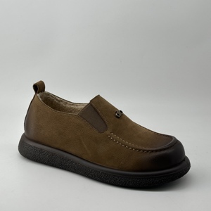 Chaussures plates Oxford en cuir faites à la main pour femmes, style <span class=keywords><strong>d</strong></span>écontracté rétro Mary Jane, mocassins à semelle épaisse, légères pour l'<span class=keywords><strong>été</strong></span> et l'automne - Product Image 2