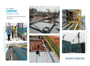 Encofrado de Plástico PVC Verde de Diseño Moderno, Superficie Blanca, Espesor de 5-30 mm, Sistema de Encofrado de Plástico para Construcción - Product Image 4