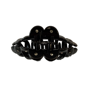 Fermagli per capelli in plastica ABS WB, fermagli a pinza effetto tartaruga alla moda, fermagli a squalo con strass, accessori per capelli da donna - Product Image 2