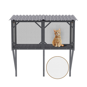 Percha <span class=keywords><strong>de</strong></span> Ventana para <span class=keywords><strong>Gatos</strong></span> Grandes <span class=keywords><strong>de</strong></span> Interior, Estilo Moderno y Sólido, Caja <span class=keywords><strong>de</strong></span> Ventana Impermeable, Material <span class=keywords><strong>de</strong></span> Plástico y Metal para Animales Pequeños - Product Image 5