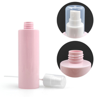 Vente en gros PET rose 120ml 150ml 200ml 250ml bouteilles de pulvérisation de parfum corporel distributeur de mousse en plastique bouteilles à pompe grand Volume ensemble