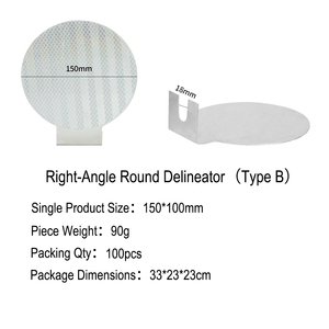 Precio de Distribuidor: Delineador Circular, Delineador de Barandilla Reflectante Flexible para Carreteras, para <span class=keywords><strong>Seguridad</strong></span> <span class=keywords><strong>Vial</strong></span> - Product Image 2