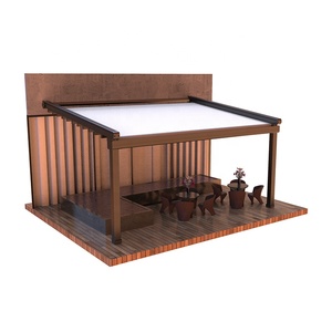 Couverture de fenêtre, auvent de Patio, pare-soleil de jardin, abri, stores, auvents rétractables, Pergola rétractable - Product Image 4