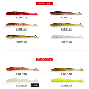 Crazy Shiner II 80mm Leurre Souple Artificiel <span class=keywords><strong>pour</strong></span> la Pêche, Appât <span class=keywords><strong>pour</strong></span> Prédateurs, <span class=keywords><strong>pour</strong></span> Brochet et Black-bass - Product Image 6