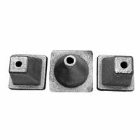 Capuchon de protection d'extrémité de tuyau en acier estampé sur mesure en forme de dôme à bride, fabrication OEM par Shengri Foundry