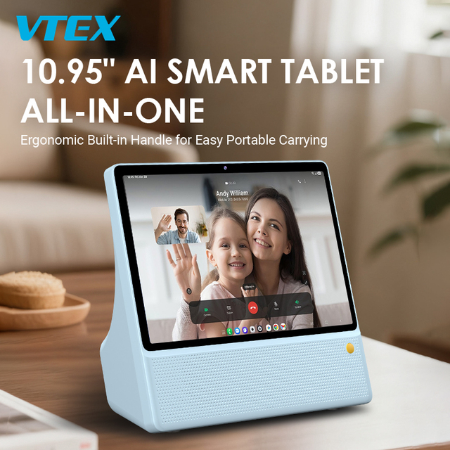 10.95 Inch FHD Incell Tablet PC T606 Octa Core 4G LTE Dual Speaker AI Voice Control 6400mAh AI Smart Control for Elderly Use