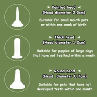 Biberons d'allaitement en Silicone pour nouveau-né, chaton, chiots, lapins, petits animaux