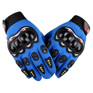 Guantes Unisex Impermeables para Motocicleta y Motocross con Pantalla Táctil, Medios Dedos, Transpirables, Protección Contra el Viento - Product Image 1