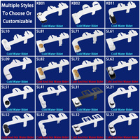 Accessoire de bidet non électrique, design ultra fin, bidet manuel avec double buse autonettoyante, eau fraîche, pression réglable