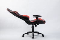 Chaise de jeu pivotante personnalisée de haute qualité avec massage et hauteur réglable pour usage domestique ou au bureau, en cuir PU, grand confort