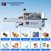 Machine d'emballage automatique à grande vitesse avec scellage par colle pour aliments, thé, café, poudre de noix de coco, machine d'emballage en sachets et boîtes de petite taille