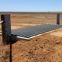 Grilles métalliques galvanisées personnalisables de 50 mm pour bétail et moutons, respectueuses de l'environnement, faciles à assembler, clôture de ferme, contrôle des limites, modélisation 3D