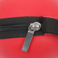 Pochette EVA personnalisée en usine en Chine, mallette de rangement antichoc de voyage en EVA dur ronde avec fermeture éclair