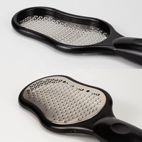 Noir blanc étoile-trou métal acier inoxydable pédicure râpe râpe épurateur pied fichier callosités pour les pieds