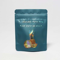 Sac d'emballage alimentaire refermable en PE, imprimé en héliogravure personnalisé, résistant à l'humidité, réutilisable, pour le stockage des collations