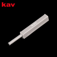 Loquet de porte moderne à pousser pour ouvrir avec fermeture douce pour hôtel et cuisine, en POM et fer durables