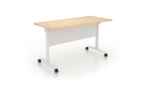 Table d'entraînement pliable réglable pour deux personnes Ensemble de chaises de bureau modernes et mobiles pour le tutorat <span class=keywords><strong>en</strong></span> conférence - Product Image 2