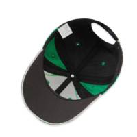 Gorras Perforadas con Orificios Cortados con Láser, Estructuradas de 5 Paneles, de Alta Calidad, Personalizadas al por Mayor, Gorra de Béisbol Negra para Hombre, para Pesca y Viajes