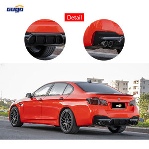 GUGO 2011-2017 pour BMW 5 SERIES Bodykit Mise à niveau vers 2021-2023 M5 MODÈLE Nouveau pare-chocs avant et arrière et garde-boue en plastique PP - Product Image 5