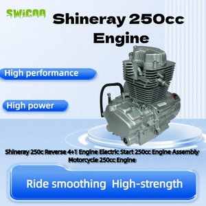 Motor Shineray Mejorado <span class=keywords><strong>de</strong></span> <span class=keywords><strong>250cc</strong></span>, Refrigerado por Aire, Arranque Eléctrico, Reversa, 4+1 Velocidades para ATV, Quad y Motocross - Product Image 3