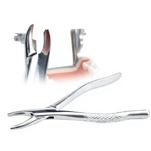 คีมถอนฟัน BK Industries ทำจากสแตนเลส ด้ามจับแบบ Ergonomic พร้อมลายกันลื่น อุปกรณ์ผ่าตัดช่องปากแบบใช้มือ ระดับ Class I CE - Product Image 2