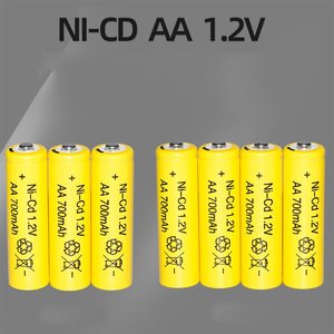 Auf Lager NiCD AA Größe Akku 1,<span class=keywords><strong>2</strong></span> V 700mAh Ni-CD Batterie Akku für fern gesteuertes Spielzeug - Product Image 2