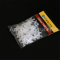 Produit phare : Entretoises de carrelage 1,0 mm d'épaisseur, système de nivellement, emballage en carton bleu, longueur 21 mm, version améliorée et épaissie, différentes tailles