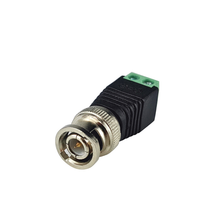Connecteur BNC mâle et femelle à bornes à vis de haute qualité pour accessoires de vidéosurveillance