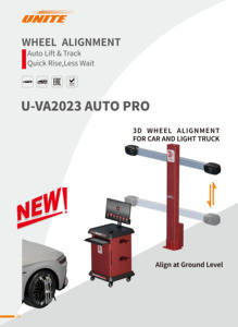 Máquina de Alineación de Ruedas <span class=keywords><strong>3D</strong></span> AUTO PRO U-VA2023 de Alta Precisión, 15 <span class=keywords><strong>Camber</strong></span>/20 Caster, Juego Completo para Autos y Camiones (220V) - Product Image 2