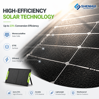 Offre Spéciale – Panneaux Solaires Pliables Monocristallins Portables 100W 200W 300W 400W ETFE IP67 pour Camping, VR et Centrale Électrique
