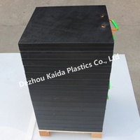 Plaque de support de grue en PEHD avec patins de protection en plastique UHMWPE, support de pied de camion, service de découpe sur mesure