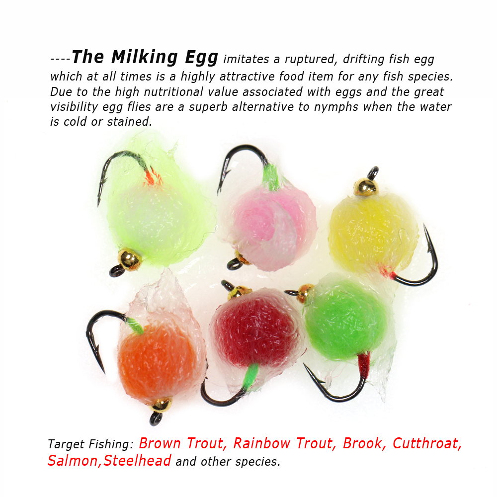 fish eggs lure Slush Egg Apricot the scent is through out the whole egg so it milks the scent into the water Squirmy Eggs - 3 Pack