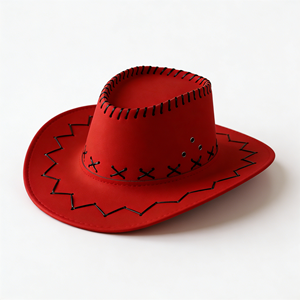 Sombrero Vaquero Americano Personalizado al por Mayor, con Ala Ancha, para Fiestas, Playa, Equitación, para Hombre y Mujer - Product Image 5