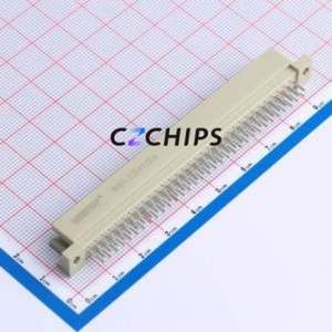 9001-33641C00A DIN41612 Connector Through hole Component (THT),P=2.54mm Connector 64P 2 2.54mm Through Hole - Product Image 2