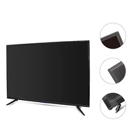 Téléviseur intelligent LED 4K ultra-large de 55 pouces avec un grand angle de vue, système WebOS, multifonctionnel pour la salle de bain, la maison et l'hôtel