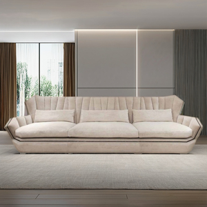 Cómodo juego de sofás modulares para sala de estar, perfecto para hoteles, villas y <span class=keywords><strong>apartamentos</strong></span> - Product Image 2