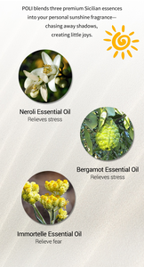 Miscela di olio essenziale agrumi-floreale quattro stagioni per diffusore domestico Neroli arancio dolce e lavanda olio essenziale di sole siciliano - Product Image 3