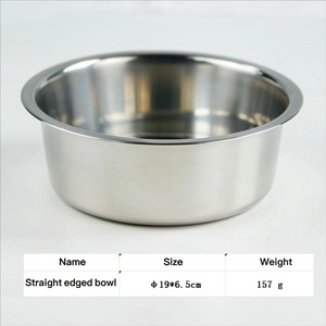 Mangkuk & Tempat Makan Hewan Peliharaan Otomatis Anti Air dari Baja Tahan Karat Modern Ramah Lingkungan Diameter 19cm untuk Hewan Kecil, Penggunaan Dalam/Luar Ruangan saat Bepergian - Product Image 6