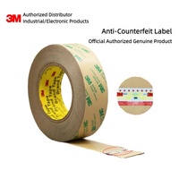 Ruban adhésif acrylique industriel 3M 467MP, 2 mil (0,05 mm), adhérence haute résistance pour métaux et plastiques HSE