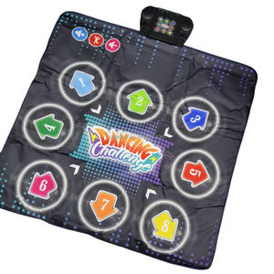 Tapis de danse musical <span class=keywords><strong>Lucky</strong></span> Toys pour enfants, tapis de danse avec modes musicaux, volume réglable, éclairage, tapis de défi de danse - Product Image 2