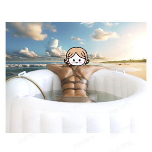 Piscine d'accouchement gonflable Offres Spéciales piscine d'accouchement en PVC Eco avec siège et doublure - Product Image 6