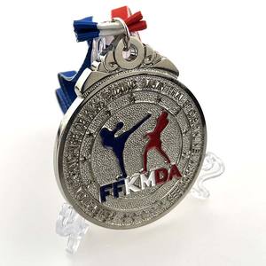 เหรียญกีฬาโลหะทองเหลืองสีเงินทองโลโก้ MVP สำหรับขายส่ง - Product Image 5