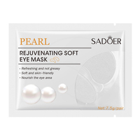 OEM SADOER Marque Privée Masque Contour des Yeux Bio Nourrissant à la Perle Apaisant Peau Douce Éclaircissant Hydratant Rajeunissant Doux