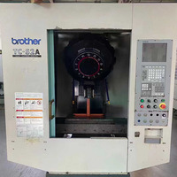 Mesin Perkakas CNC Vertikal Tugas Sedang Presisi Tinggi Single Spindle Brother TC-S2A BT30 Bekas dari Jepang