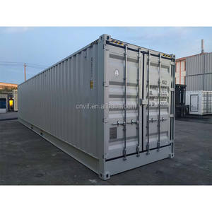 Conteneur d'expédition de fret sec Vita 40HQ d'occasion avec paroi latérale complète 4 portes Capacité de 74,3 m3 Acier corten Fabriqué dans le Guangdong - Product Image 2