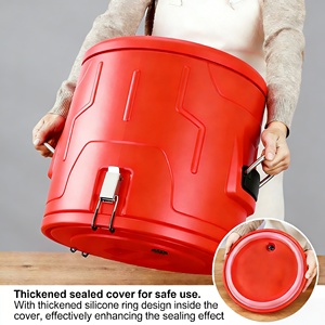 Factory Wholesale Portable Double Wall Insulated <b>Cooler</b> Food Warmer <b>Box</b> 4 Piece Set 20L-80L Stainless Steel Farmhouse Style - Product Image 4