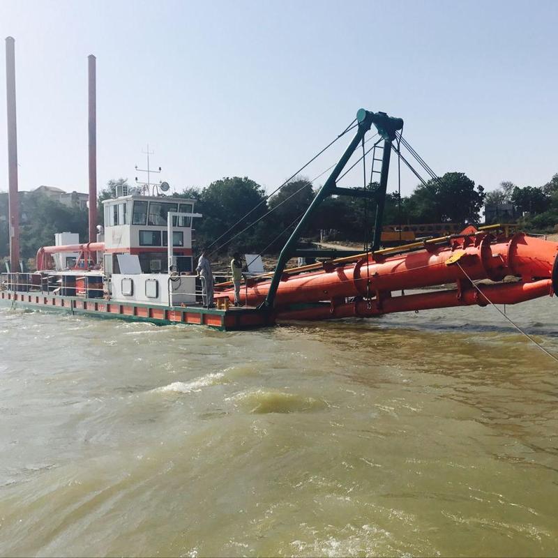 JULONG Amphibious Crawler Excavator Cummins Engine